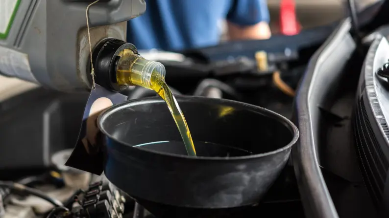 Oil change service